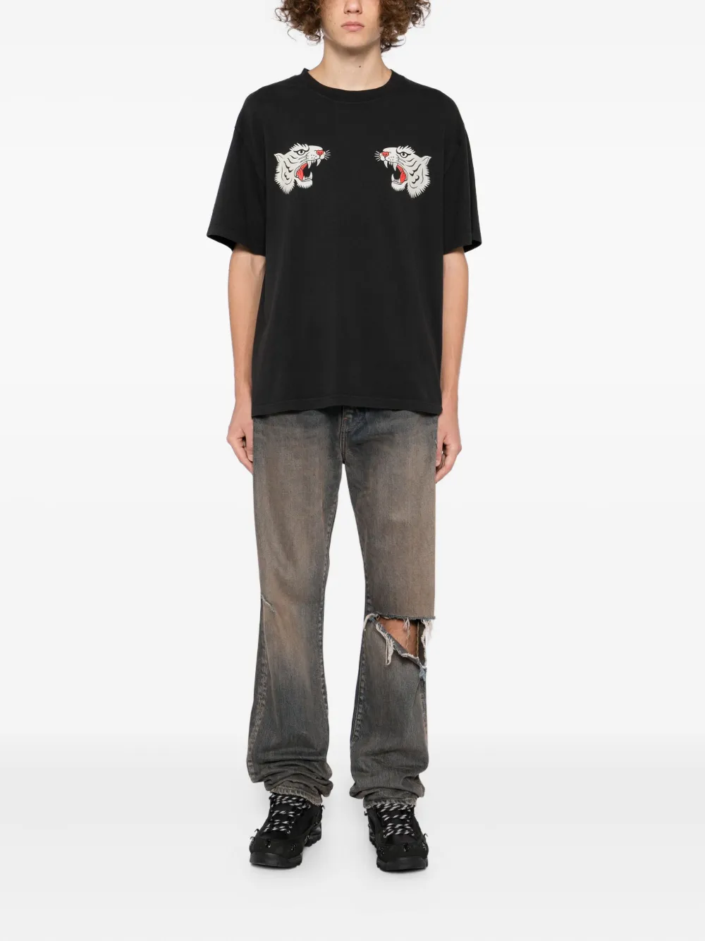 Melt playera con estampado tigre | Playeras | Image 2