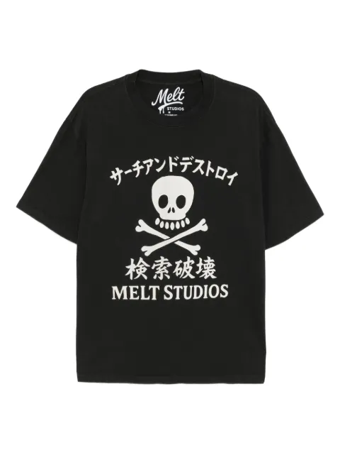 Melt T-Shirt mit grafischem Print
