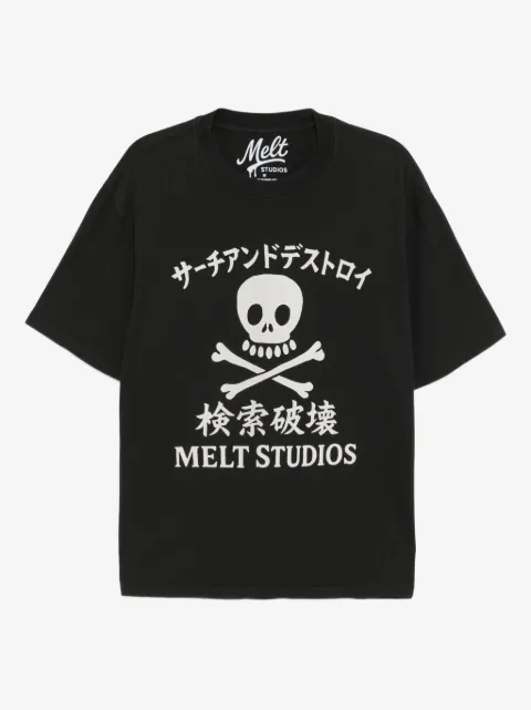 Melt graphic-print T-shirt