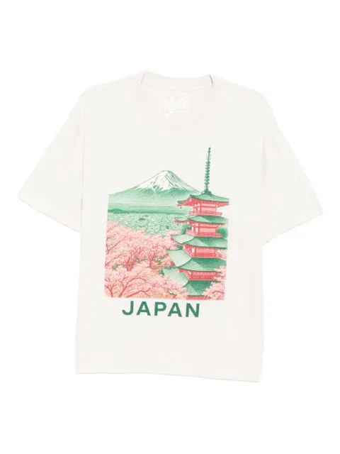 Melt graphic-print T-shirt