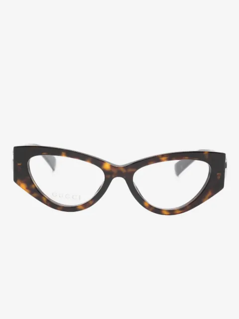 Gucci Eyewear cat-eye logo glasses