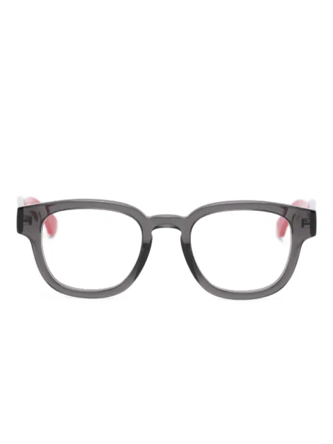 Gucci Eyewear stripe square-frame glasses
