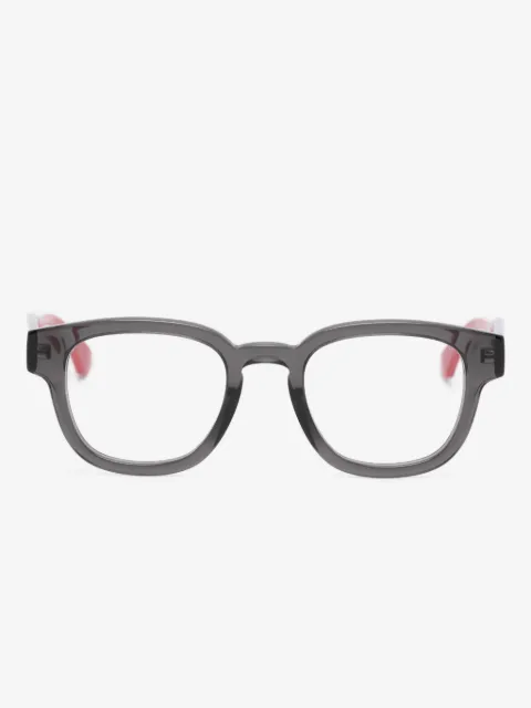 Gucci Eyewear stripe square-frame glasses