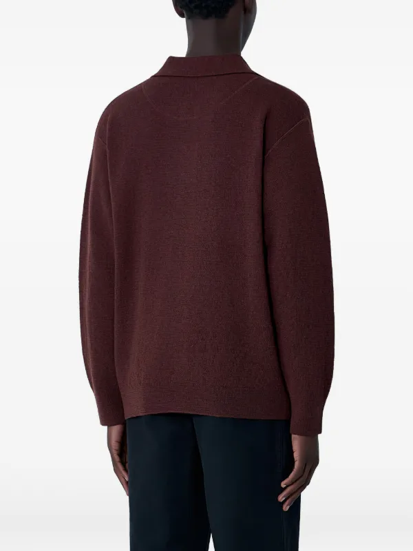 Mhl By Margaret Howell ニットポロシャツ | ブラウン | FARFETCH JP