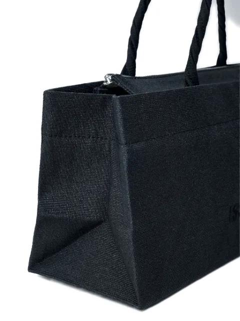 Issey Miyake logo twin handles tote bag