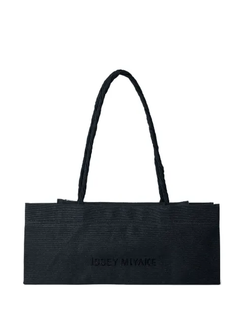 Issey Miyake logo twin handles tote bag