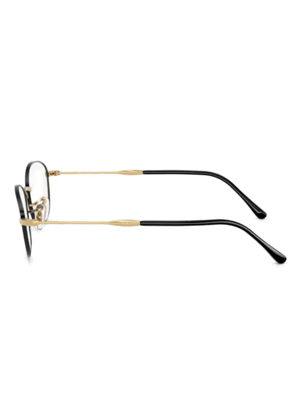 Ray-Ban Bril met ovaal montuur Zwart