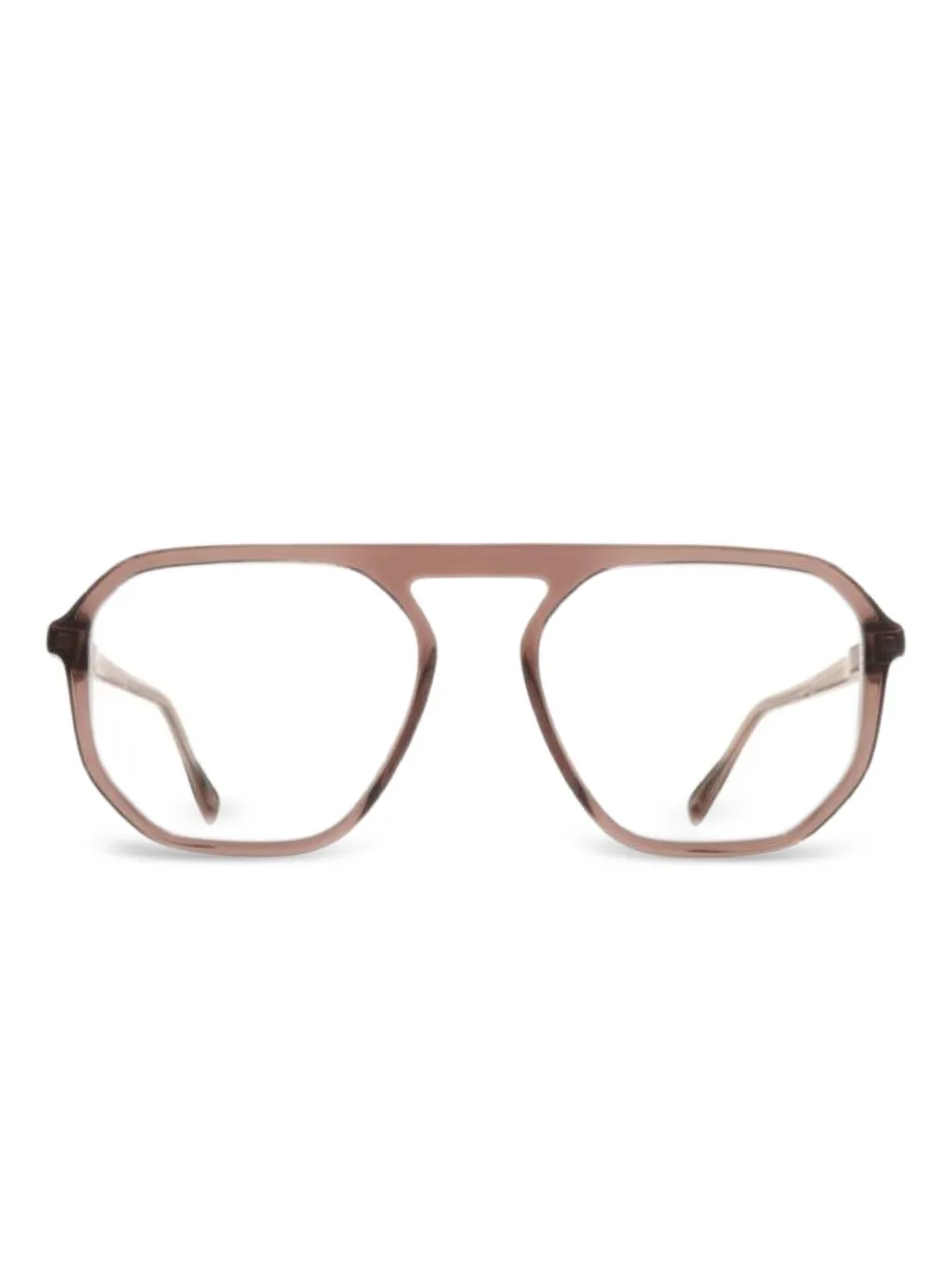 Mykita gafas Loomis con montura geométrica | marrón | Image 1