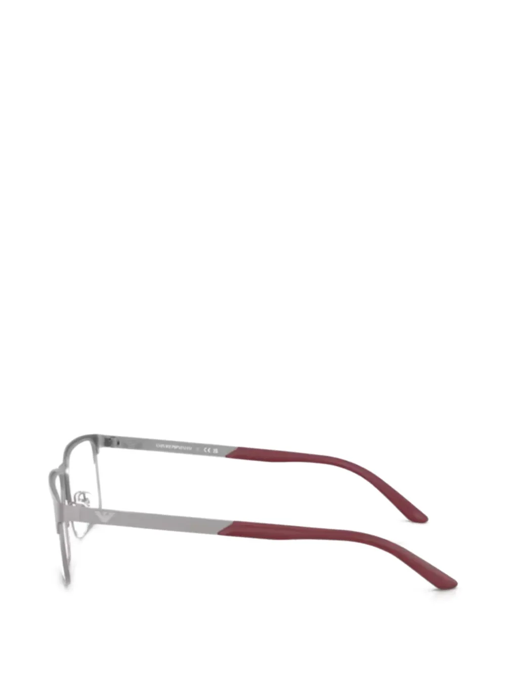 Emporio Armani Bril met vierkant montuur Zilver