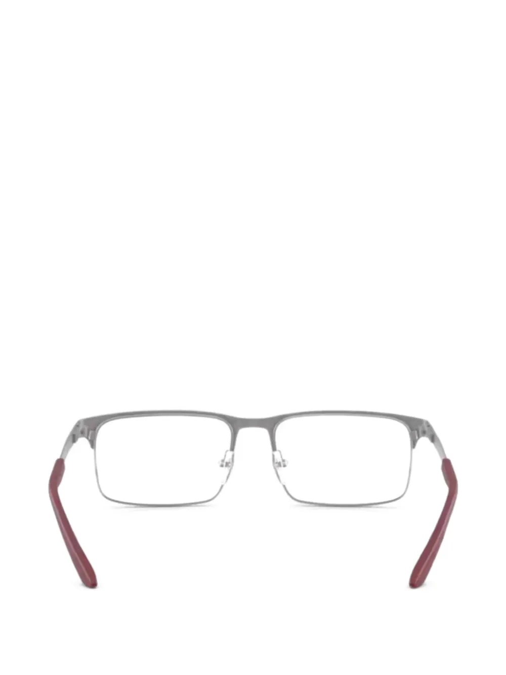 Emporio Armani Bril met vierkant montuur Zilver