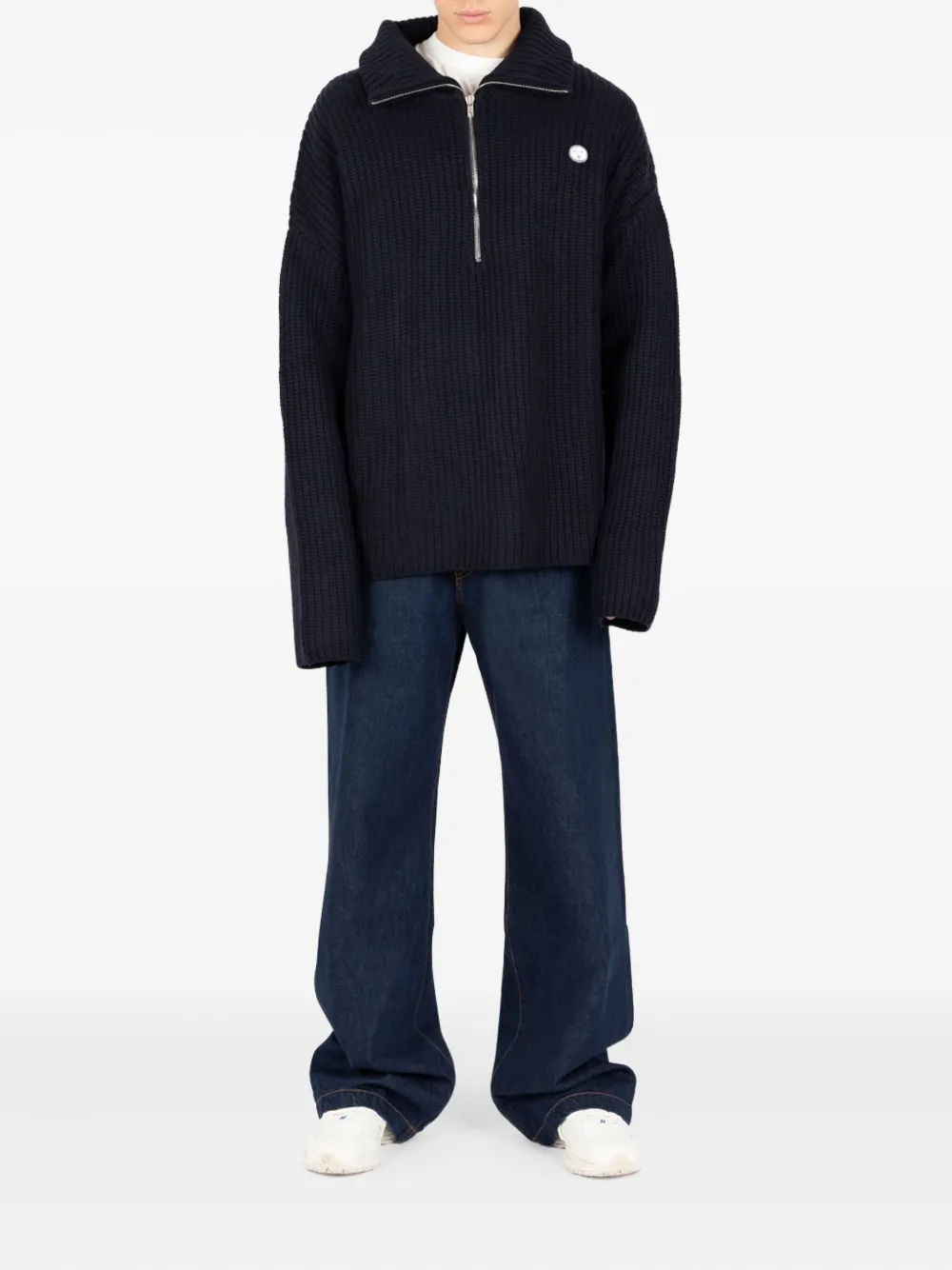 Société Anonyme Red Cross cotton jeans - Blauw