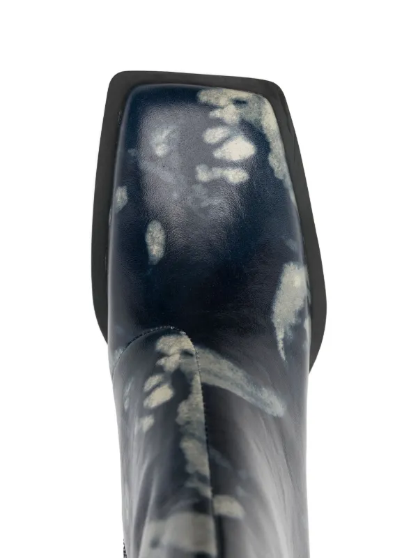 Camper Karole square-toe Heeled Boots | Black | FARFETCH