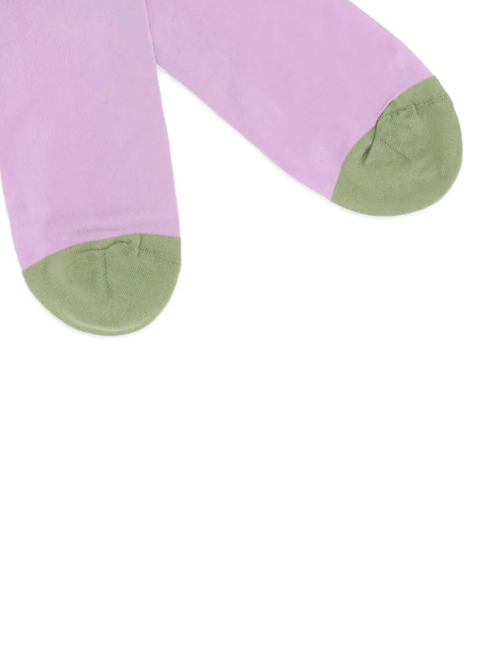 La Maison Contrast-toe Ocks In Purple