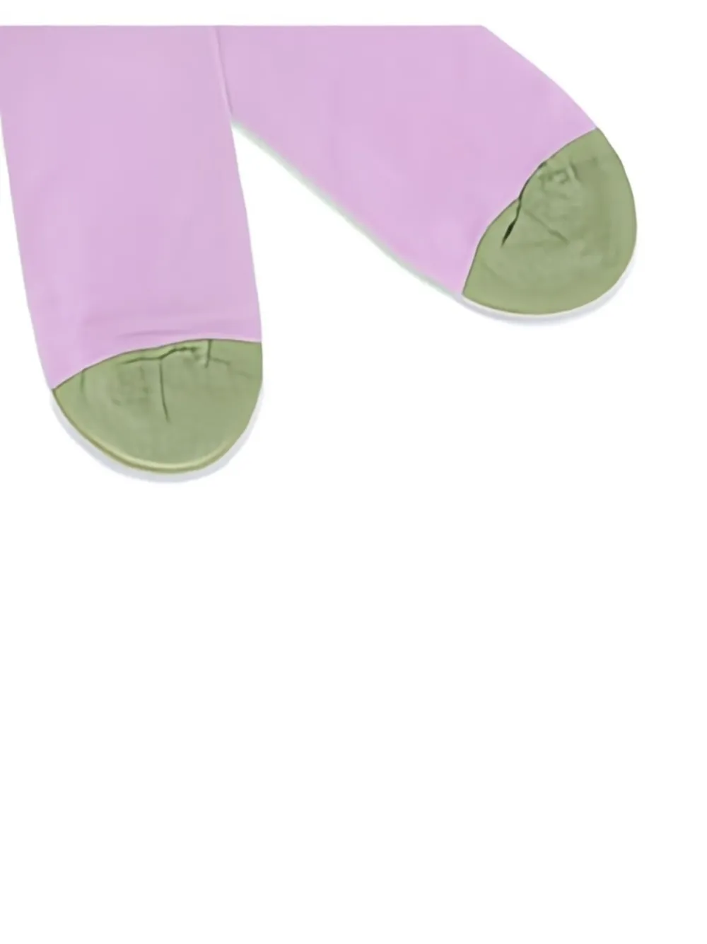 La Maison Contrast-toe Ocks In Purple