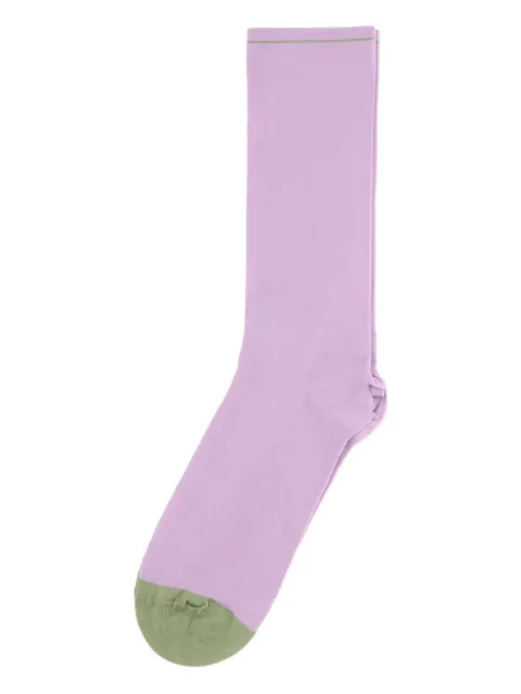 La Maison contrast-toe socks