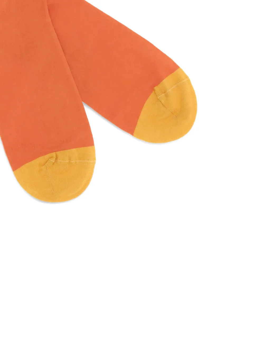 La Maison Contrast-toe Socks In Orange