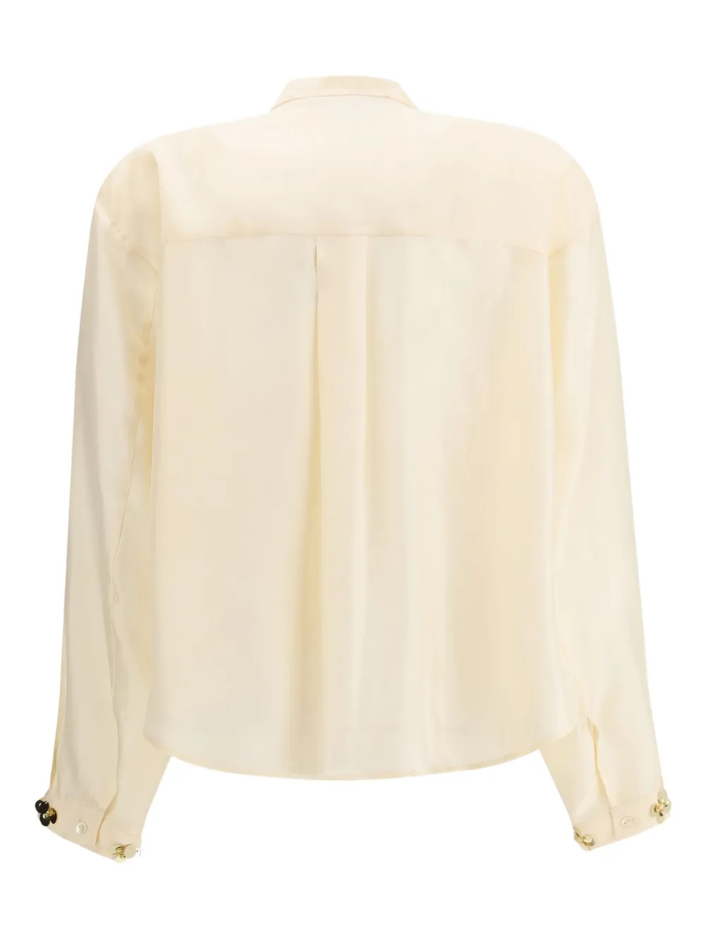 Forte Forte sequin-embellished shirt - Beige