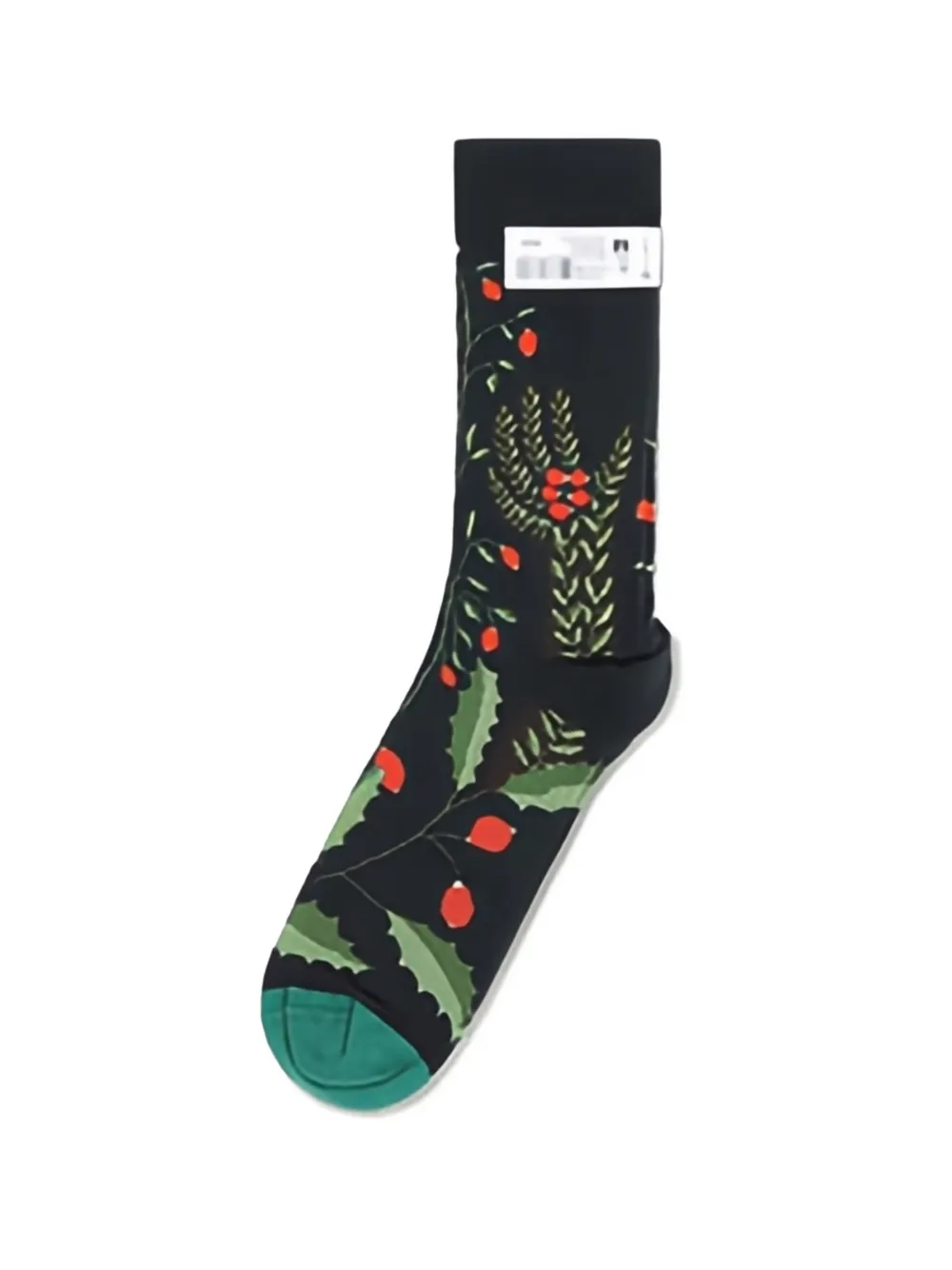 La Maison Floral Socks In Black