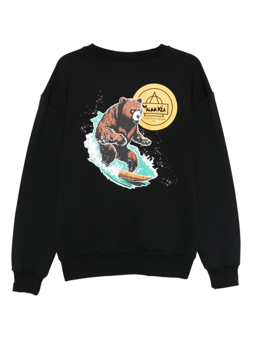 Mauna Kea Sweater met ronde hals - Zwart