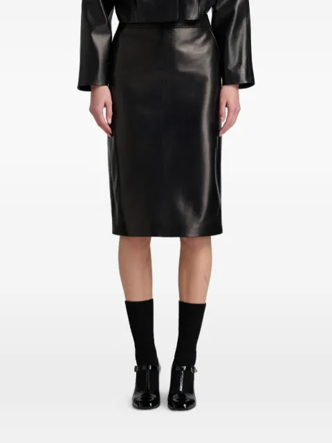 Bally high-waist midi skirt