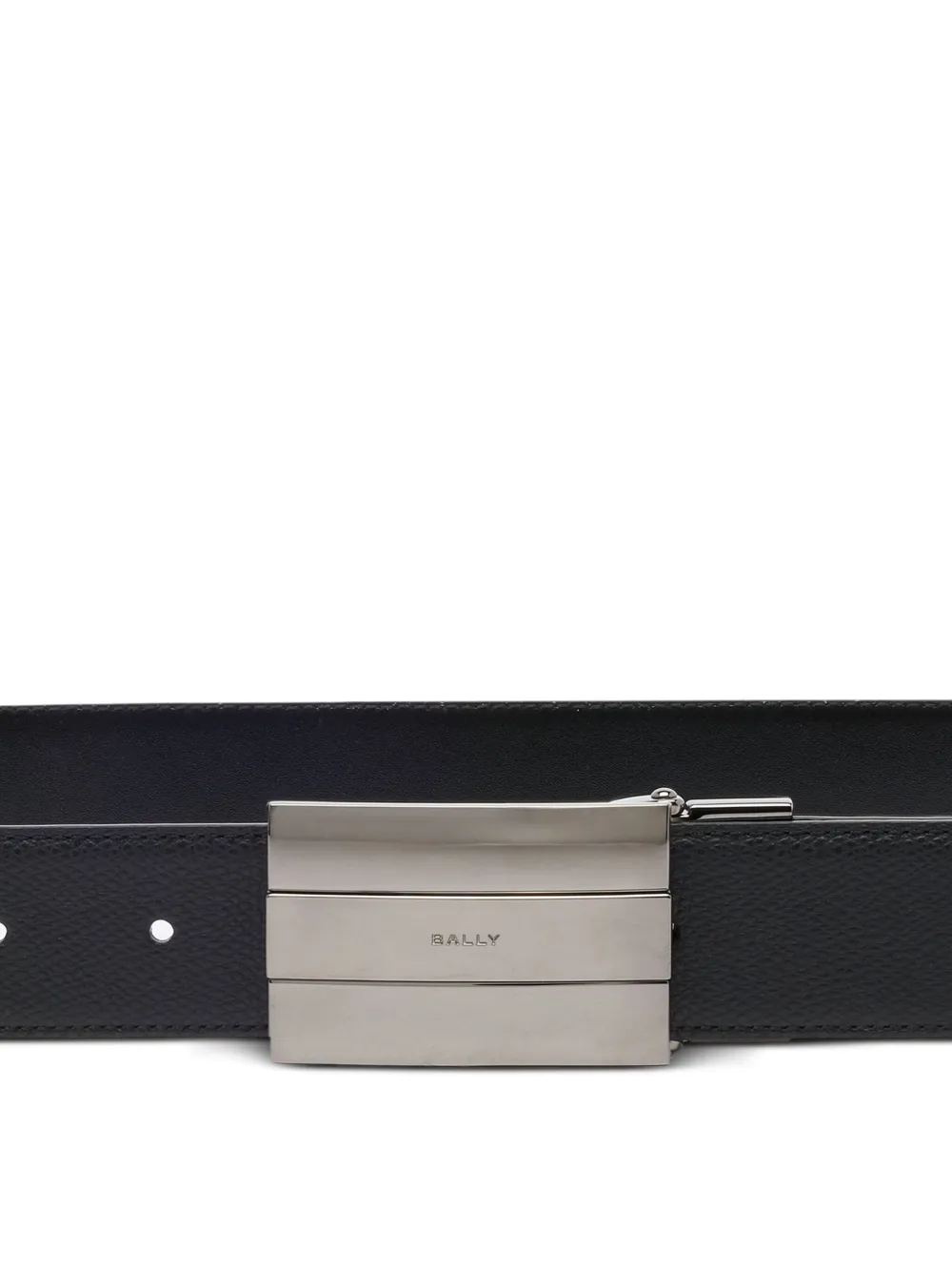 Bally Ollam verstelbare omkeerbare riem Zwart