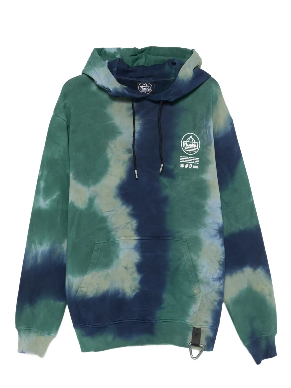 Mauna Kea Tie-dye Hoodie In Green