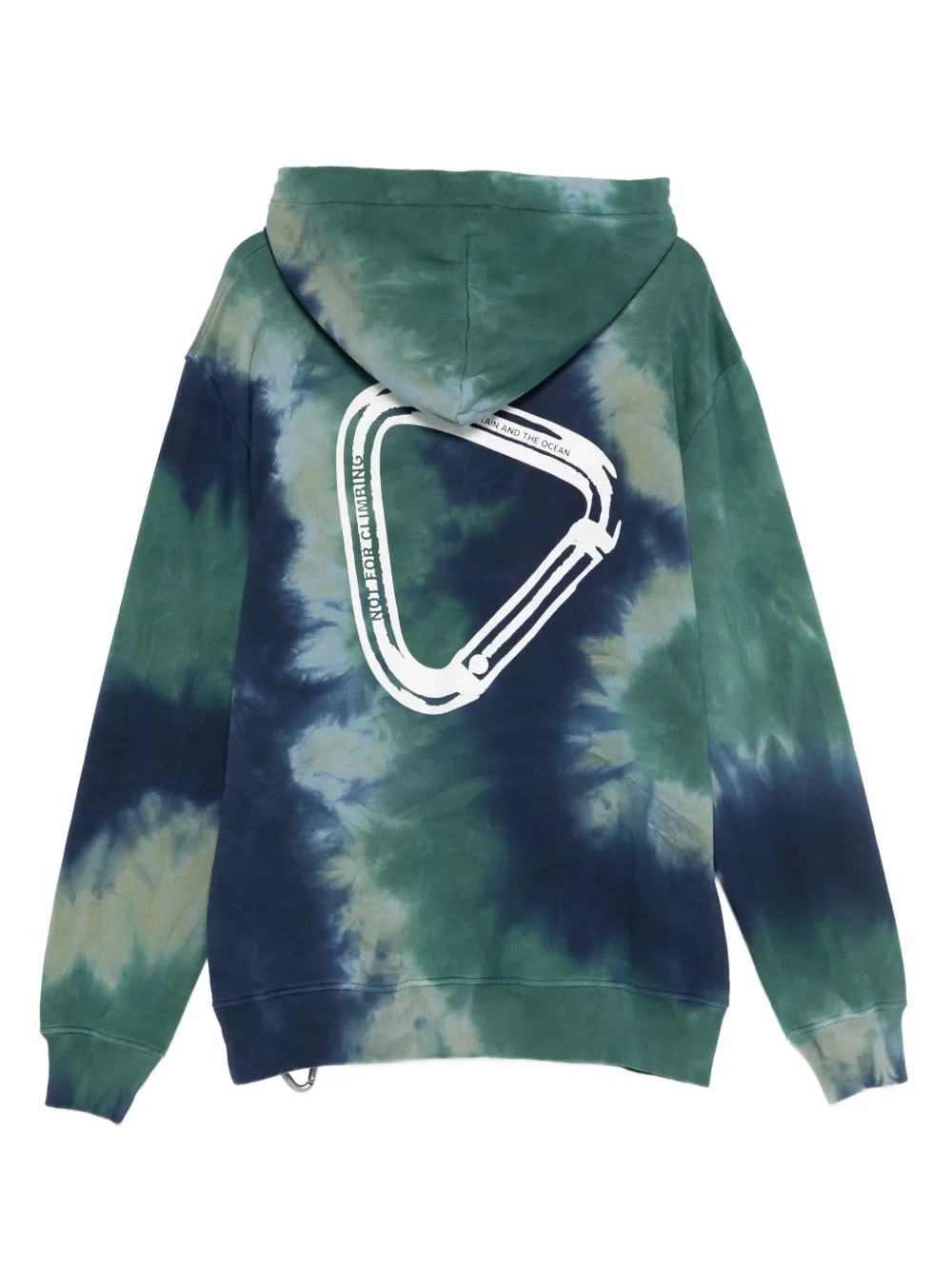 Mauna Kea Tie-dye Hoodie In Green