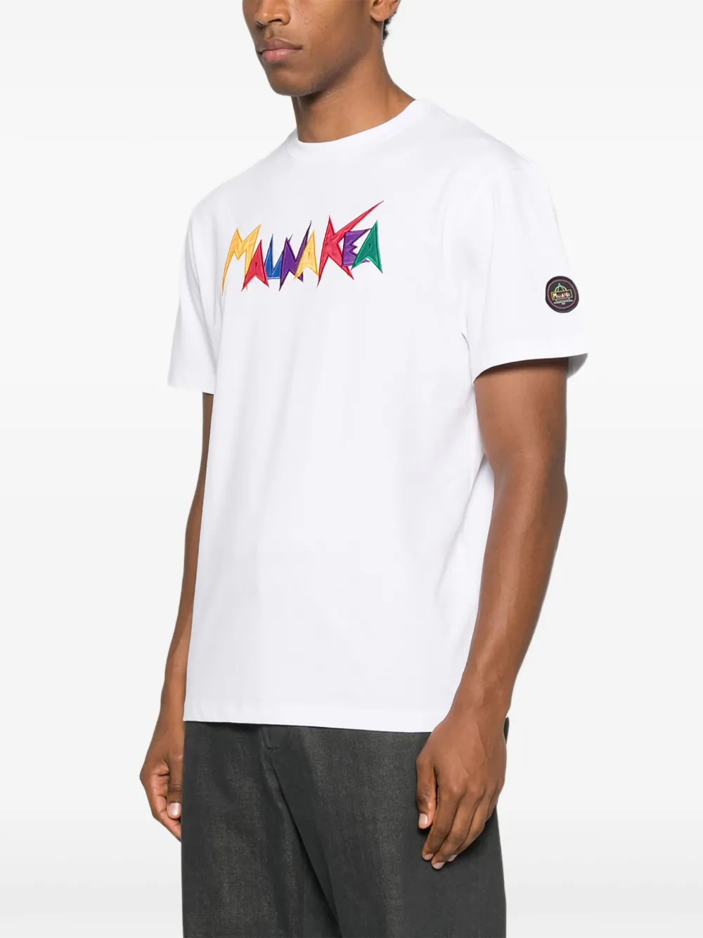 Mauna Kea Heritage Logo Macro T-shirt In White
