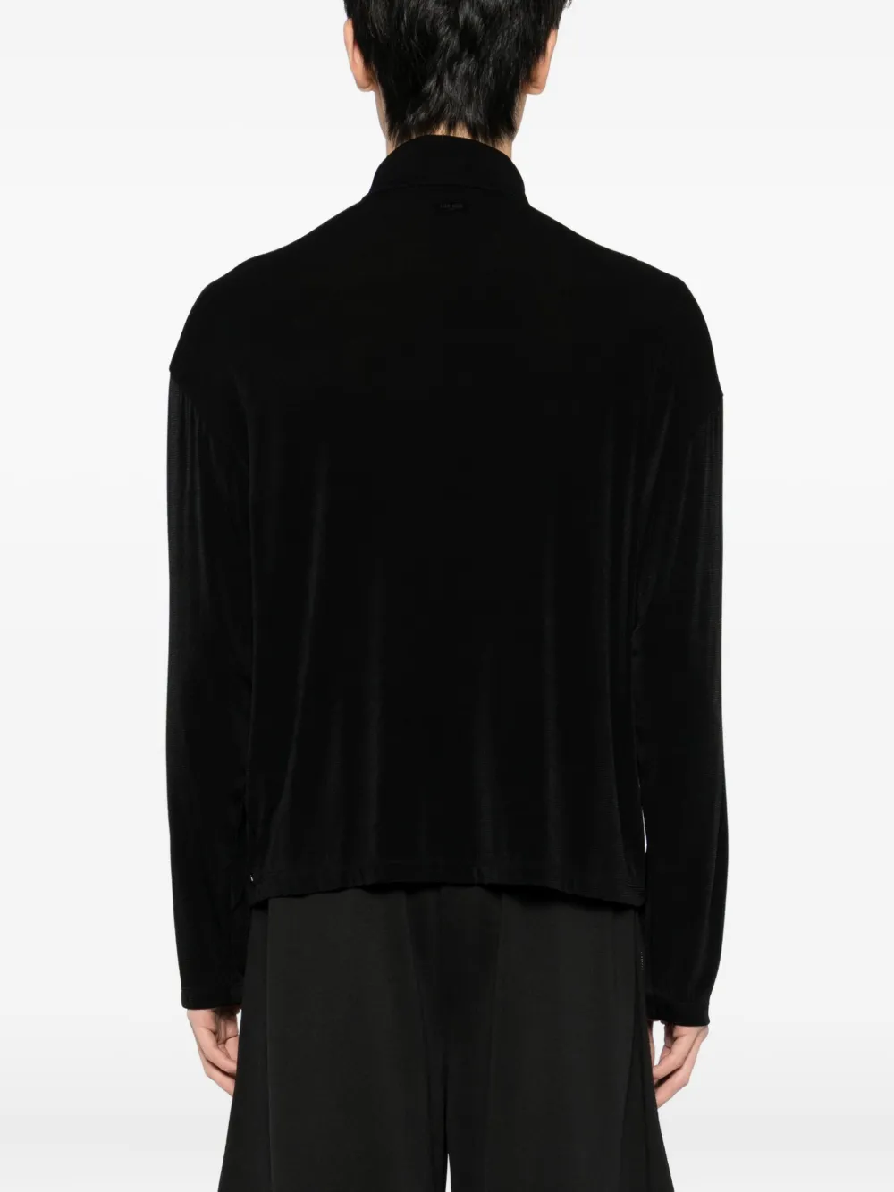 Team Wang Design Acceptance Zip-up Cardigan In Black