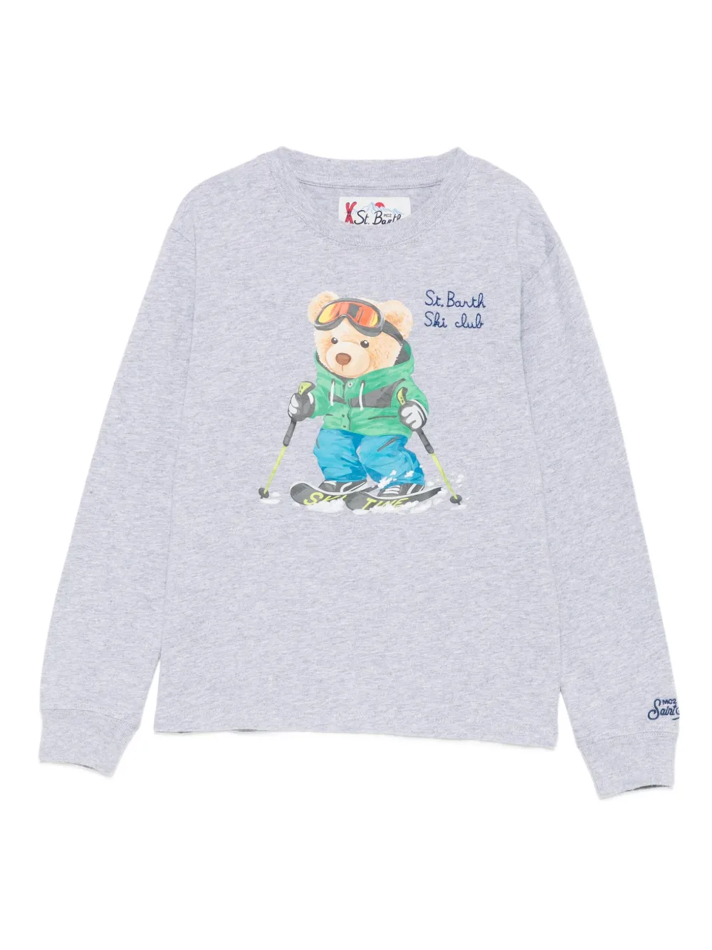 MC2 Saint Barth Kids グラフィック スウェットシャツ - グレー MC2 Saint Barth Kids グラフィック スウェットシャツ - グレー
