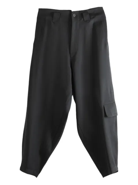 Yohji Yamamoto back pockets wool trousers