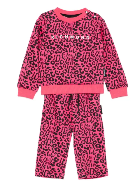 John Richmond Junior leopard print tracksuit (set of two)