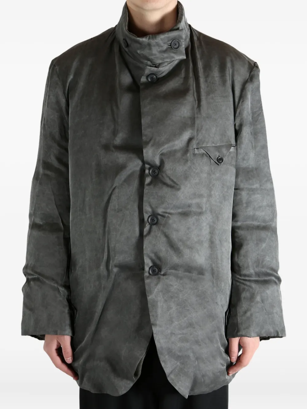 Yohji Yamamoto Gewatteerd jack Grijs