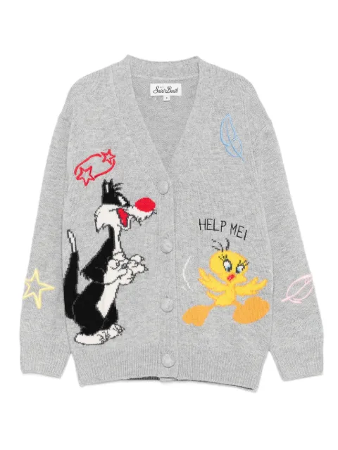 MC2 Saint Barth Kids cartoon-print cardigan