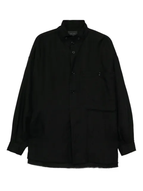 TEAM WANG design Draped Acceptance shirt