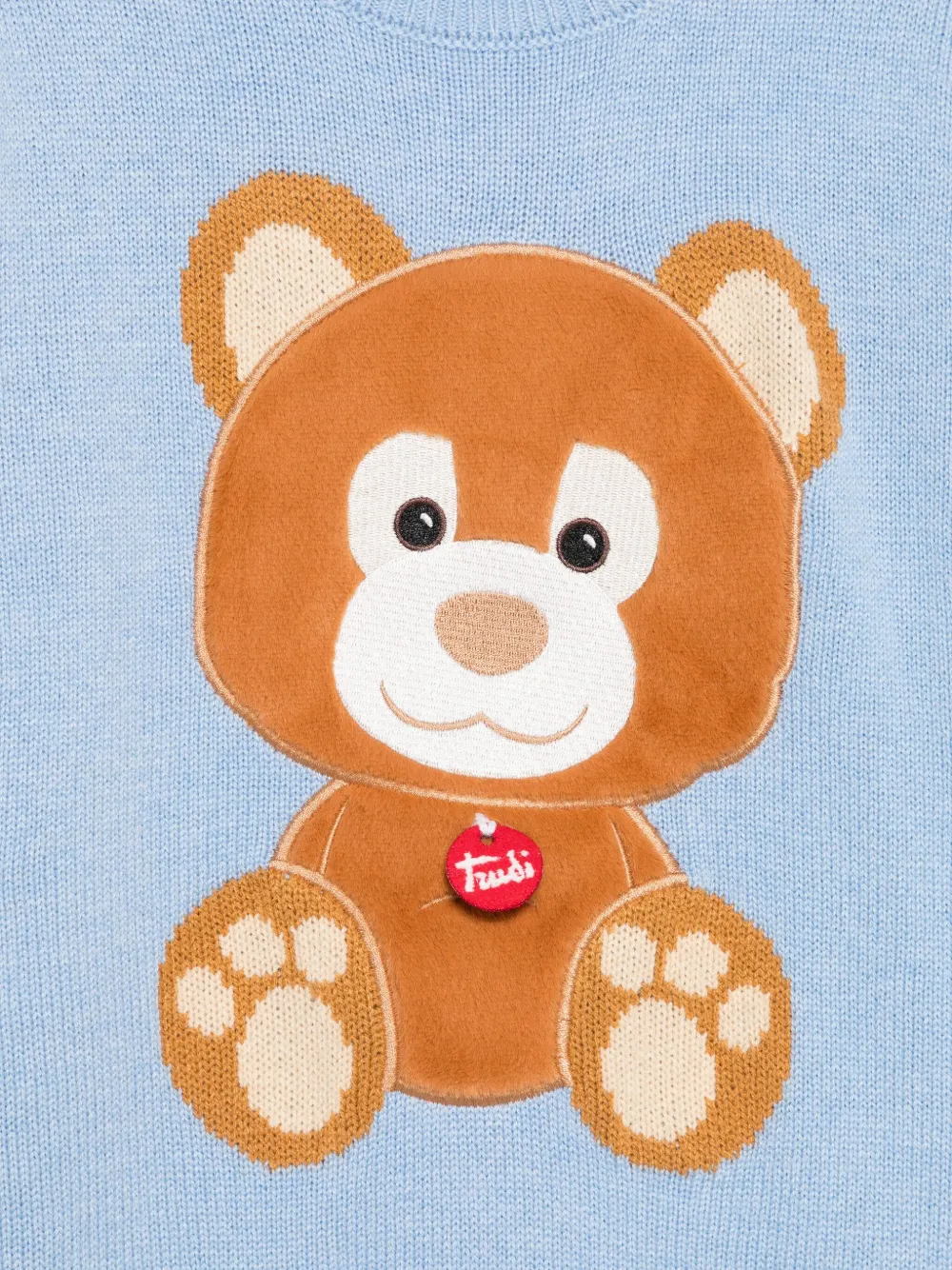 MC2 Saint Barth Kids Trui met print Blauw