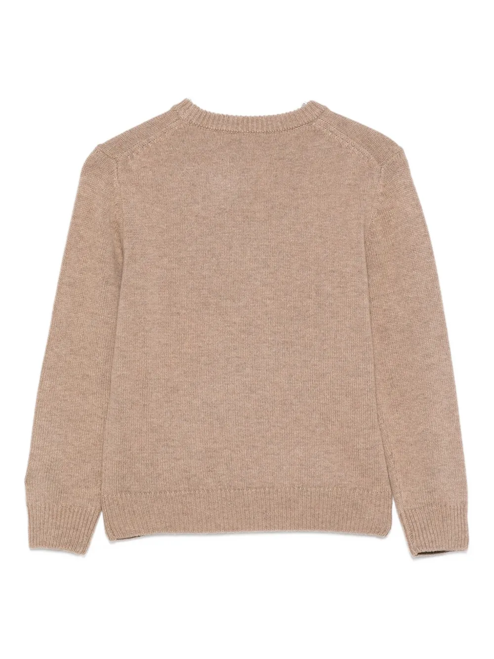 Mc2 Saint Barth Graphic-print Sweater In Neutral