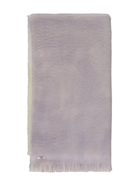 Herno fringed wool scarf