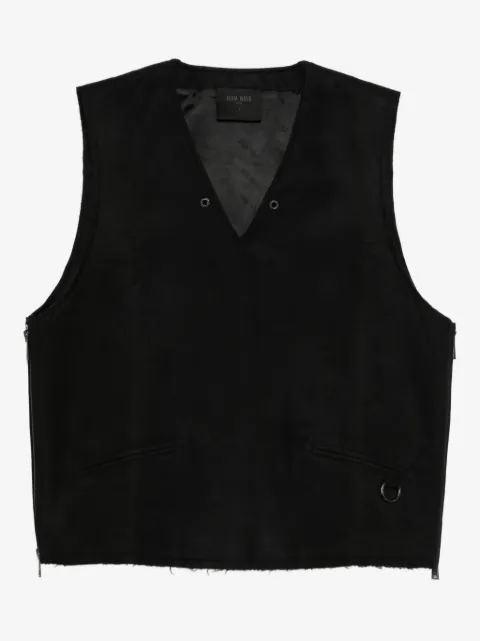 TEAM WANG design chaleco con cuello en v