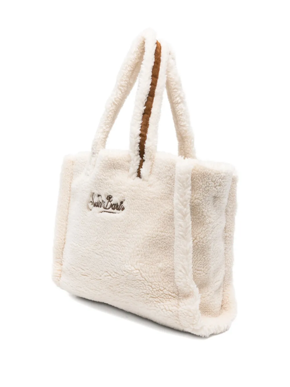 Mc2 Saint Barth Logo-detailing Tote Bag In Neutral