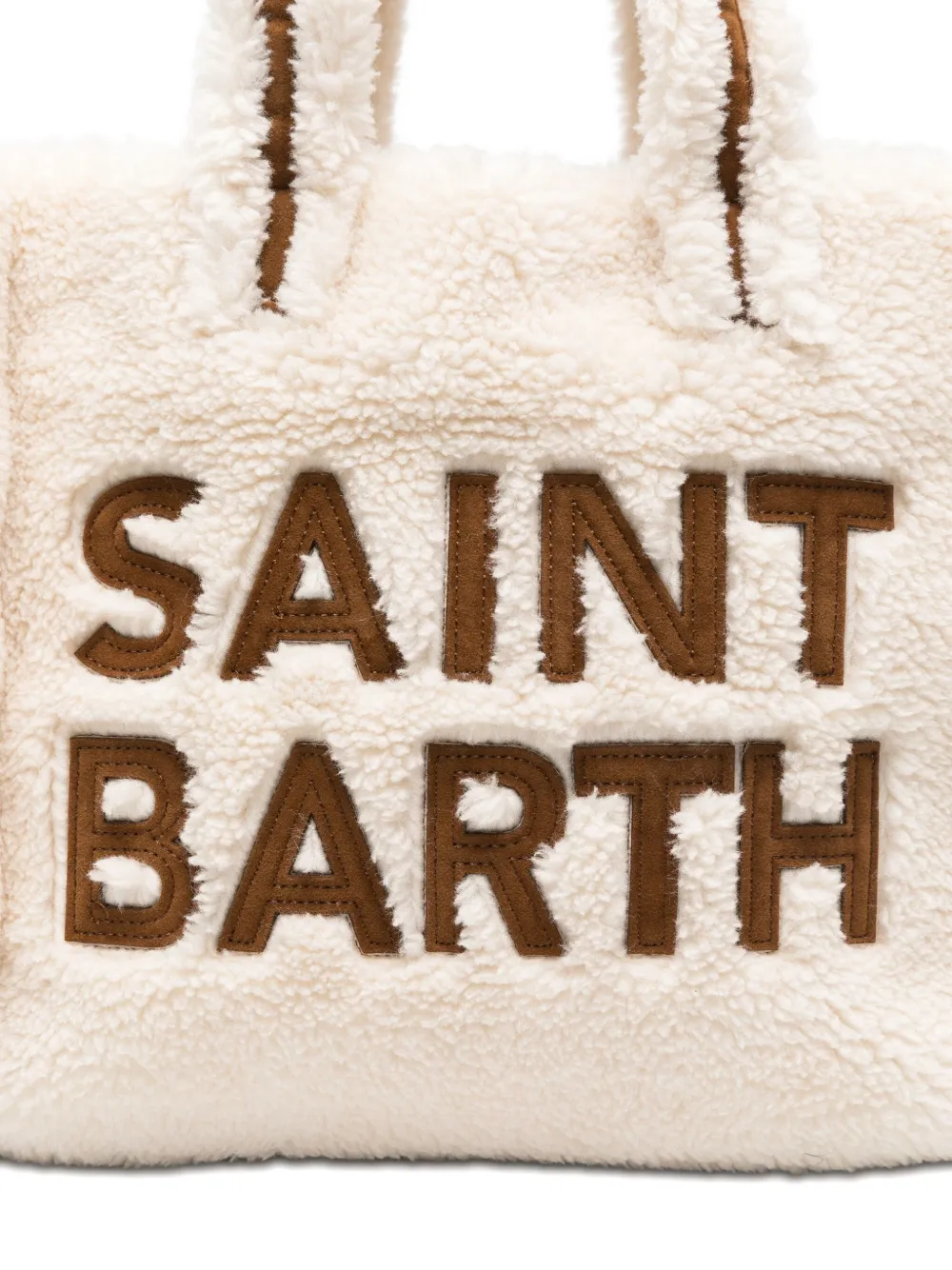 Mc2 Saint Barth Logo-detailing Tote Bag In Neutral