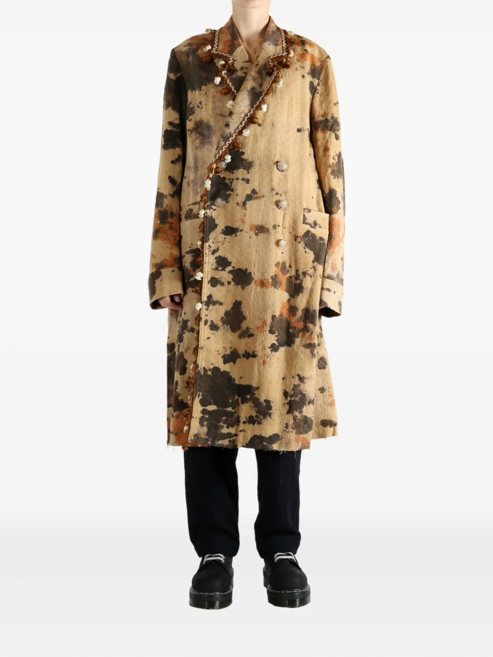 COMMUNS abrigo festoneado con doble botonadura | Abrigos con doble botonadura | Image 2