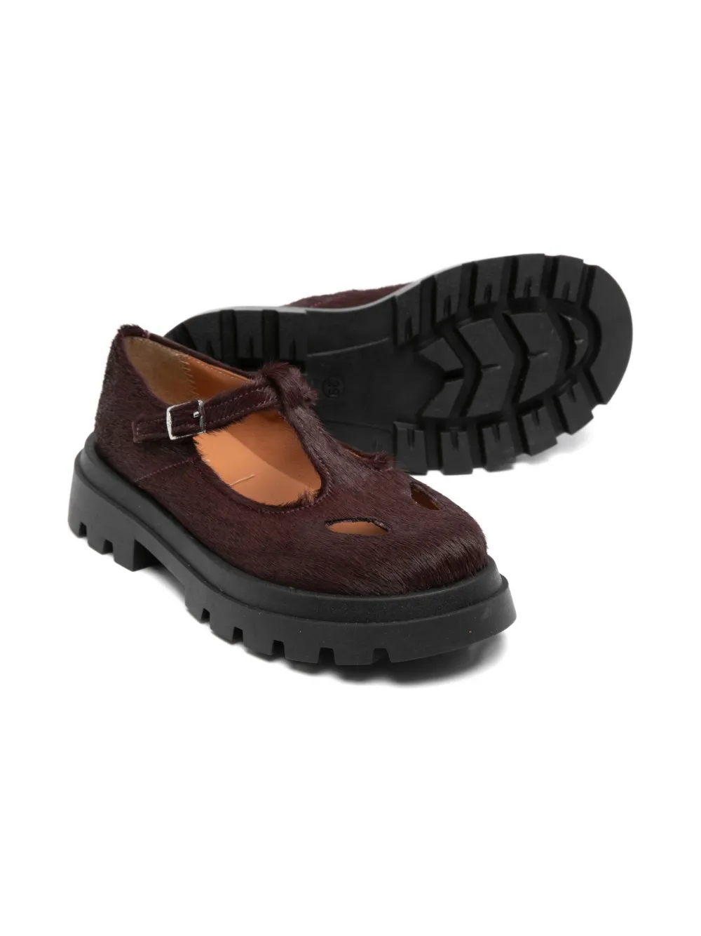 Eli1957    t-bar lug-sole ballerinas | Image 2