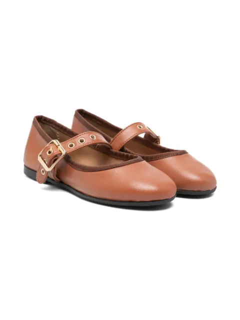 Eli1957   buckle strap ballerinas