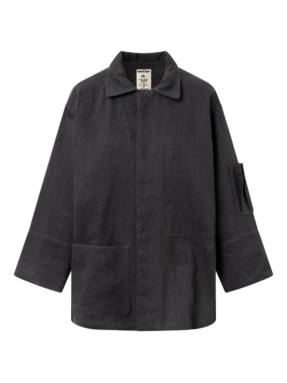 Anntian pocket jacket | Grey | Image 1