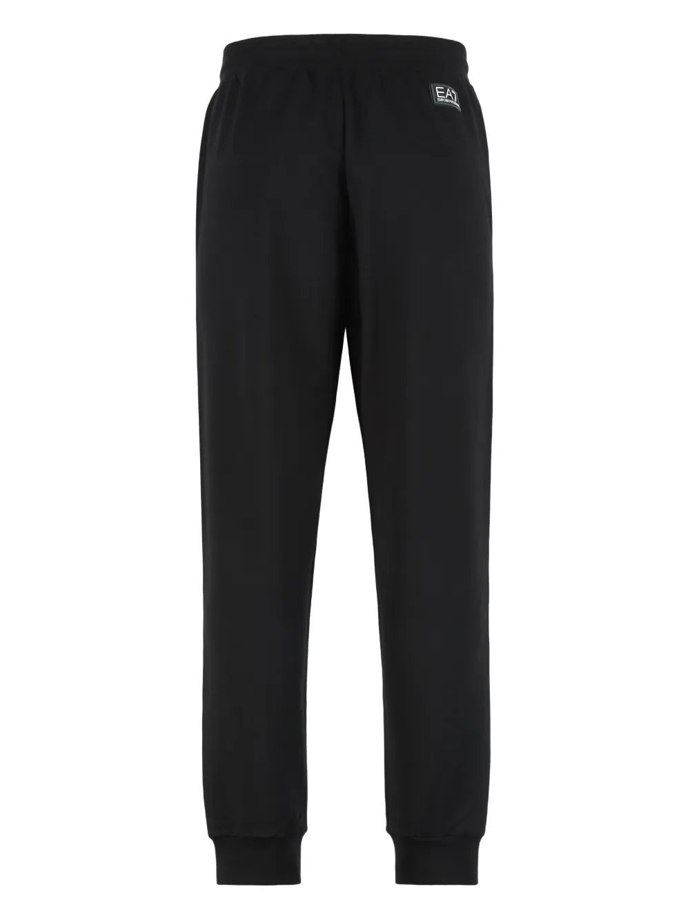 Ea7 Emporio Armani Trainingsbroek met logostreep - Zwart
