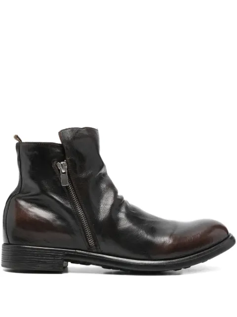 Officine Creative 30mm Chronicle zip leather boots