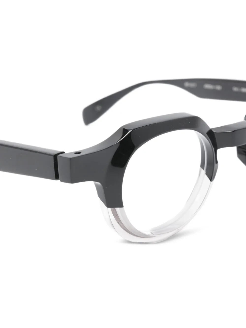  Factory900 Geometric-frame Glasses - Black 