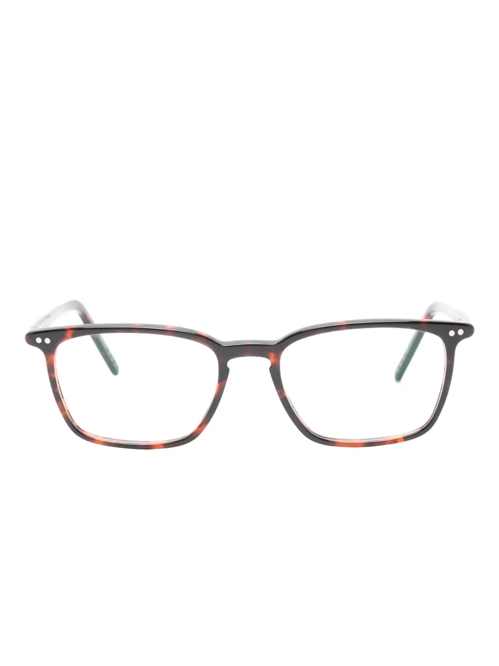 Lunor lunettes de vue à monture rectangulaire | marron | Image 1