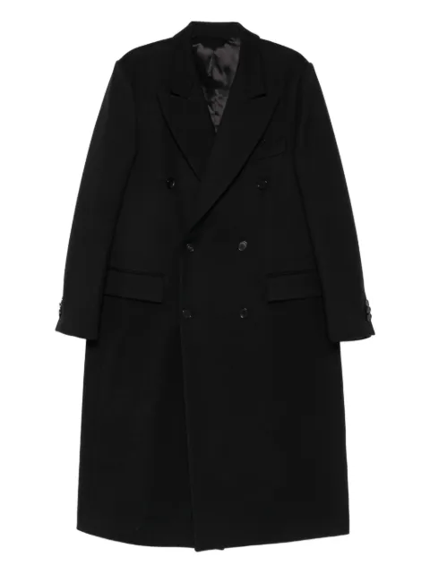 Husbands  double-breasted wool coat